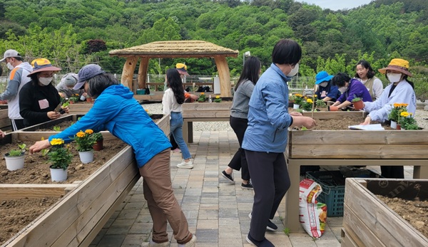 ▲ 우수 치유 농업시설(팜앤팜치유정원)ⓒ부여