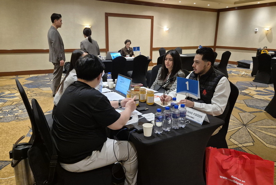 ▲ 수출 상담회ⓒ전라남도 제공