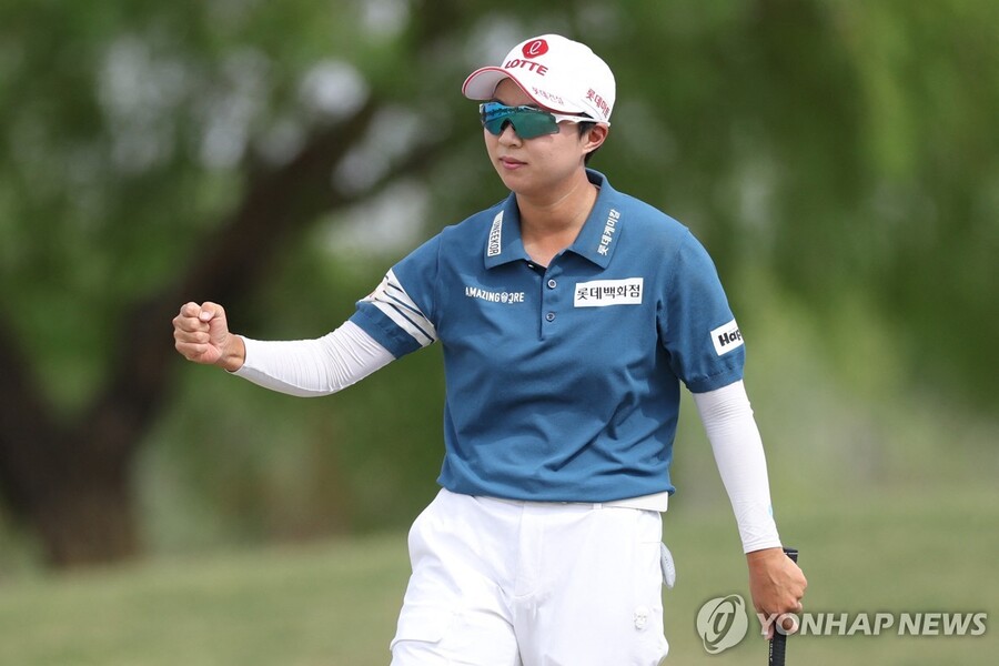 ▲ 김효주가 LPGA 투어 포드 챔피언십에서 우승을 차지하며 2주 연속 우승컵을 품었다.ⓒ연합뉴스 제공