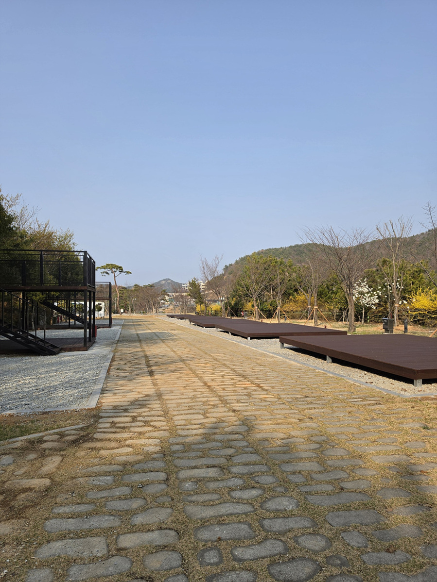 ▲ 굴전 여가 캠핑장 전경(여수시 돌산읍 돌산로 3017-15)ⓒ여수시 제공