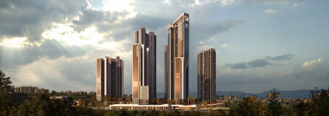 ▲ 신길1구역 투시도. ⓒ현대건설