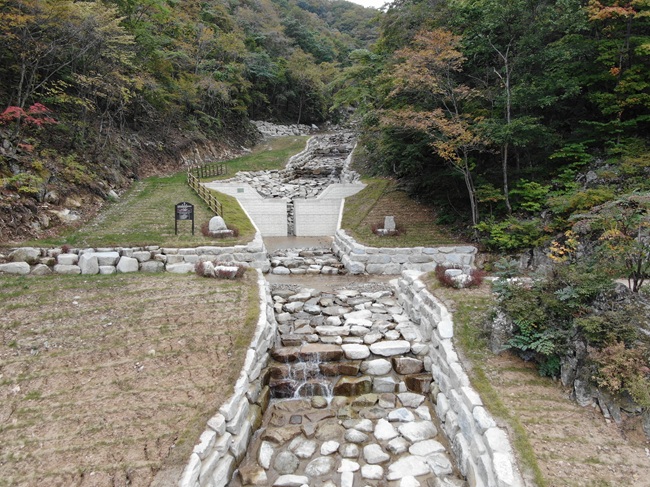 ▲ 사방댐 모습. ⓒ동부지방산림청