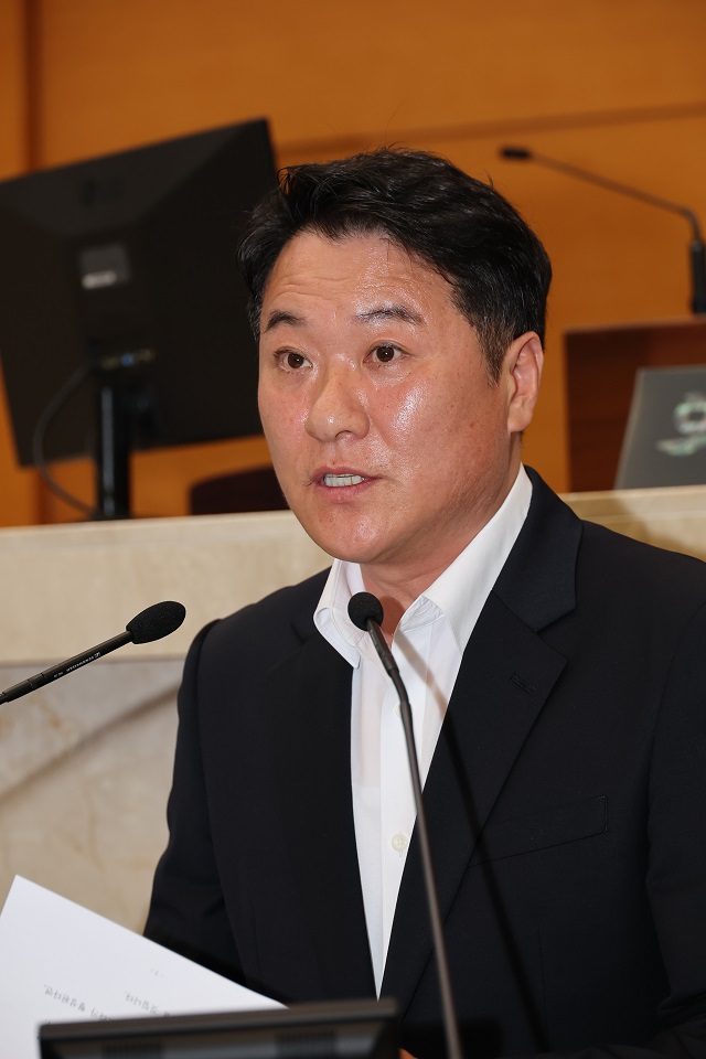 ▲ 양윤제 의원.ⓒ포항시의회