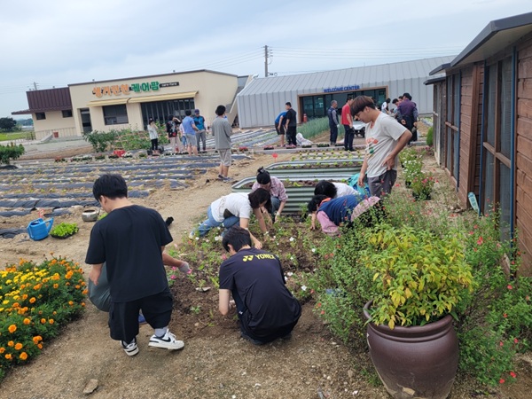 ▲ 생거진천형 통합돌봄, 장애인 케어팜 모습