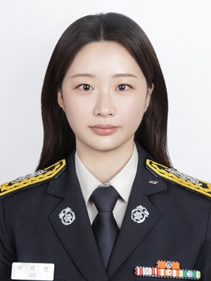 ▲ 둔산소방서 소속 이지현 소방교.ⓒ대전시