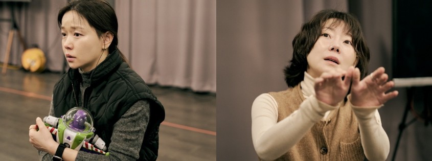 ▲ 연극 '뼈의 기록' 연습 장면.ⓒ예술의전당