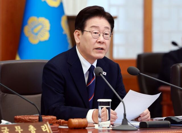 ▲ 이재명 대통령이 31일 청와대에서 열린 국무회의에서 발언하고 있다. ⓒ뉴시스