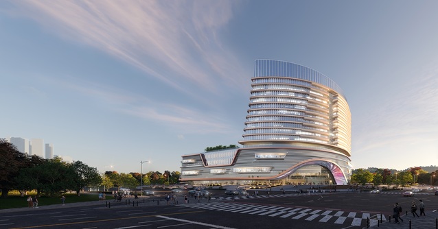 ▲ 고대 동탄병원 조감도. ⓒ고대의료원