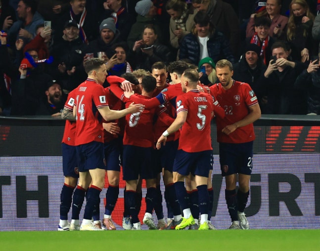 ▲ 체코가 극적으로 덴마크를 따돌리고 북중미 월드컵 본선 진출에 성공했다.ⓒ연합뉴스 제공