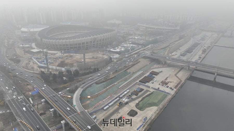 ▲ 탄천하상우회도로 모습 ⓒ서울시