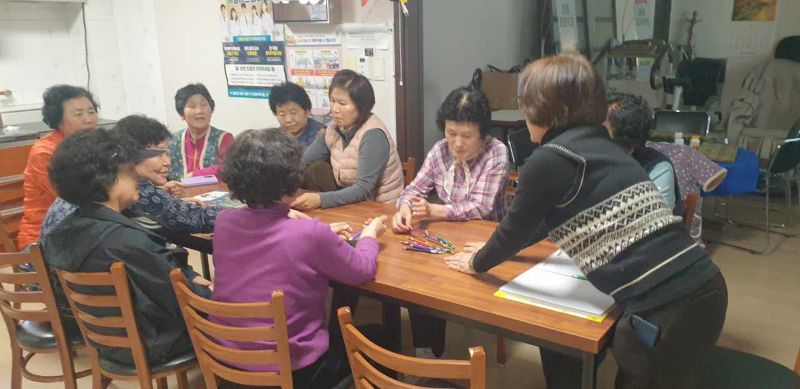 ▲ 읍면 평생학습센터 주민 특성화 프로그램 운영 모습.ⓒ금산군