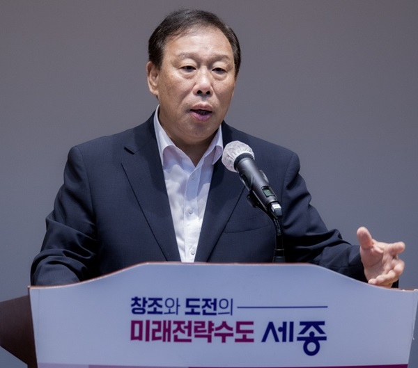 ▲ 최민호 세종시장.ⓒ세종시