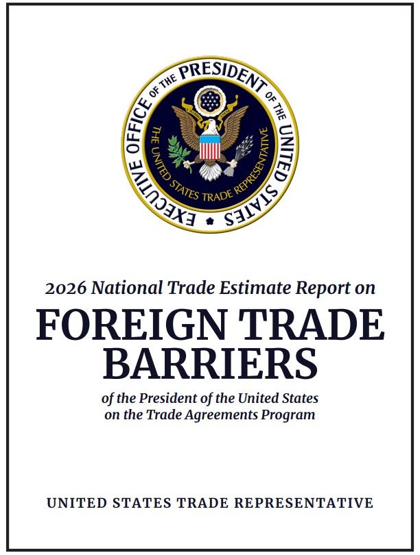 ▲ 2026 무역장벽보고서(NTE) ⓒ뉴시스