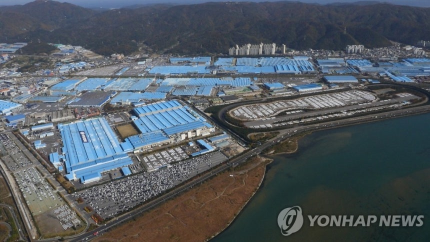 ▲ 2015년 현대자동차 울산공장 전경.ⓒ연합뉴스