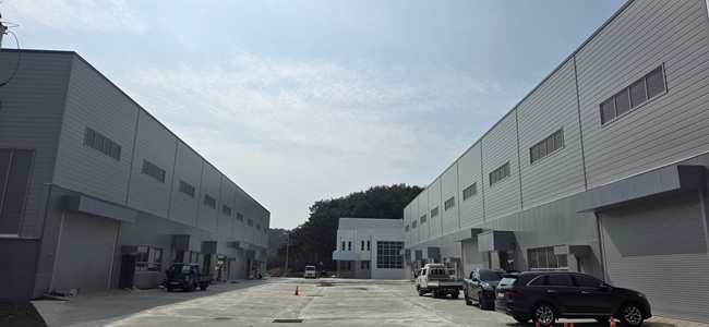 ▲ 임대형 공장 모습. ⓒ삼척시