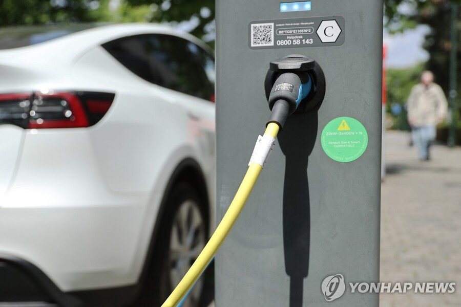 ▲ 전기차 충전소. ⓒ연합뉴스