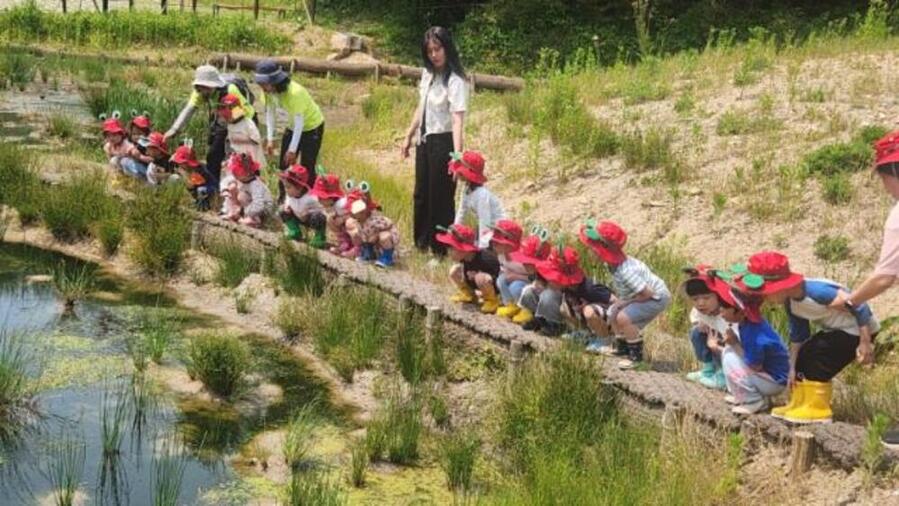 ▲ 2025년 어린이 람사르습지 탐사대 운영ⓒ광주광역시 북구청 제공