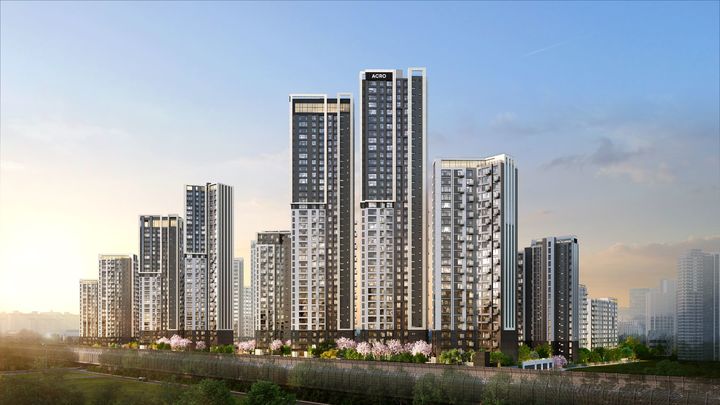 ▲ 아크로 드 서초 투시도. ⓒDL이앤씨