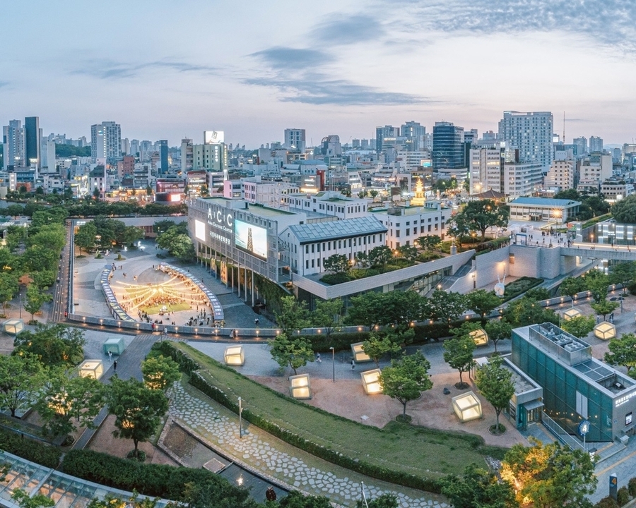 ▲ G20 유치 기본구상안 연구용역- 광주 국립아시아문화전당 전경ⓒ전라남도 제공