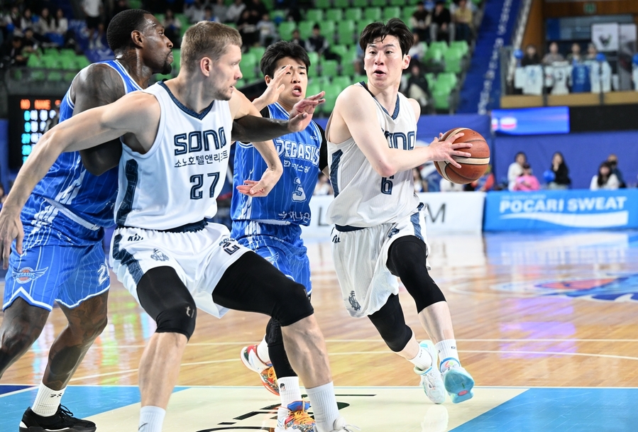 ▲ 가스공사가 소노에 극적인 역전승을 거뒀다.ⓒKBL 제공