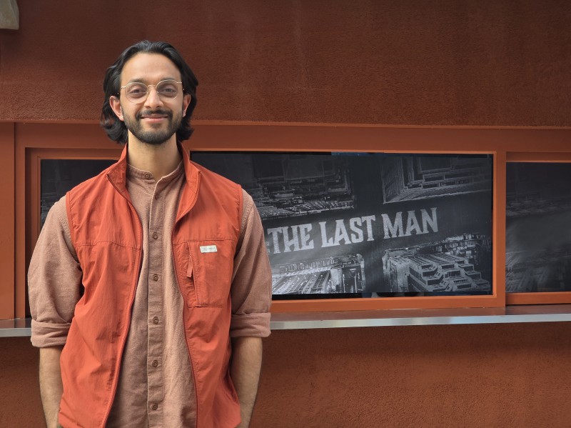 ▲ 뮤지컬 '더 라스트맨' 영국 프로덕션에서 무대 디자인을 맡은 샹코 차우드후리.ⓒ더웨이브