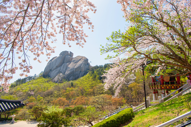 ▲ 화암사 전경. ⓒ고성군