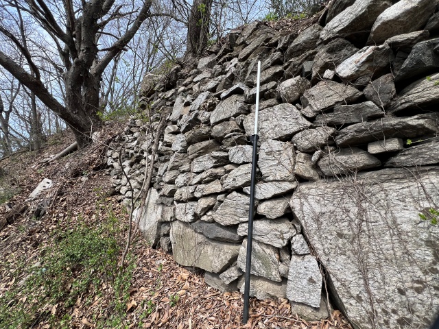 ▲ 경기도 기념물로 지정된 용인 석성산성 성벽. ⓒ용인시 제공