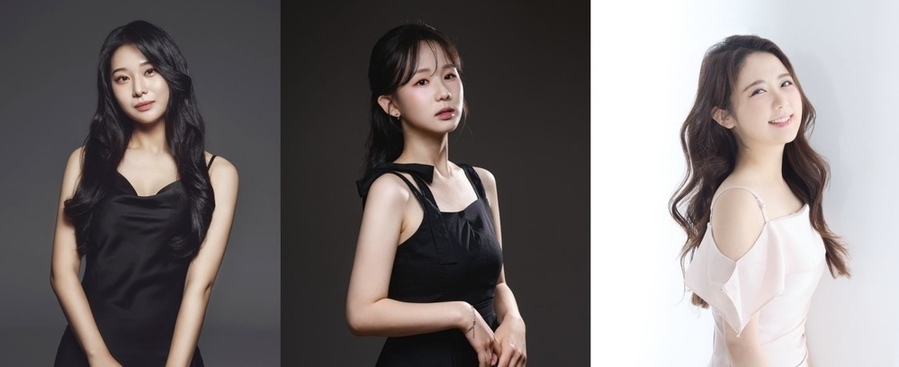 ▲ 아르플래닛 정기연주회 연주자_왼쪽부터 유예름, 이서영, 최혜지 피아니스트ⓒ클래식 예술단체 아르플래닛(ARPLANET) 제공
