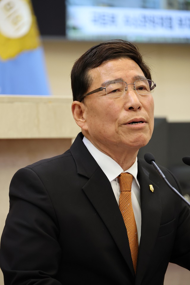 ▲ 김성조 의원.ⓒ포항시의회