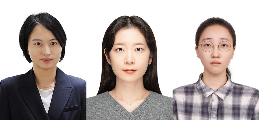 ▲ 연구팀은 뇌 신경물질인 소마토스타틴이 뇌 면역세포인 미세아교세포를 직접 제어해 알츠하이머병을 완화하는 원리를 세계 최초로 규명했다(왼쪽부터) DGIST 뇌과학과 엄지원 교수, 정혜지 박사후연수연구원, 현가은 석사과정생.ⓒDGIST