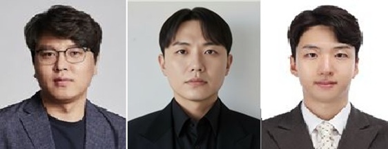 ▲ 왼쪽부터 고려대 건축사회환경공학부 노준홍 교수(교신저자), 한국과학기술원 응용과학연구소 이승민 연구원(공동 제1저자), 서울대 정밀기계공동연구소 장연우 선임연구원(공동 제1저자).ⓒ고려대
