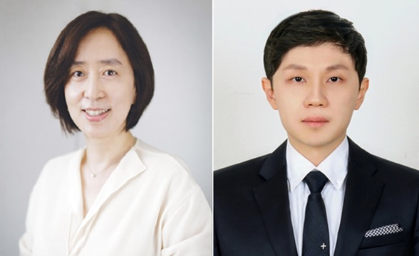 ▲ 성균관대 에너지과학과 정소희 교수(왼족)과 박영상 박사(제1저자).ⓒ성균관대