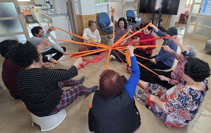 ▲ 정신건강 프로그램 모습.ⓒ보령시