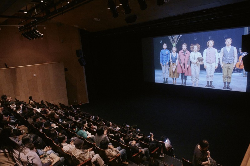 ▲ 국립아시아문화전당 수요극장 '록산느를 위한 발라드' 접근성 상영회.ⓒ국립극단