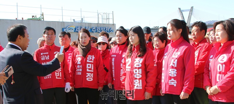 최민호 세종시장 예비후보, '세종보 선언' 발표…