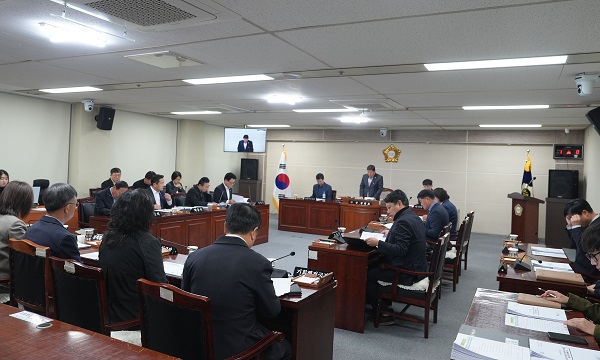 ▲ 음성군의회 4월 정례의원 간담회 개최