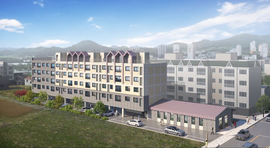 ▲ 터미널 인근 고아리 주택에는 263㎡ 규모의 ‘청년커뮤니티센터’가 조성된다(고령군 매입임대주택 고아리).ⓒ경북개발공사