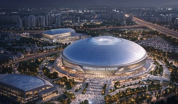 ▲ 청주시 5만석 돔구장 유치 첫 실무회의 개최 (예상조감도)