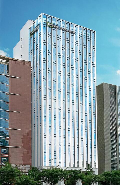 ▲ 동국제약 본사 전경. ⓒ동국제약