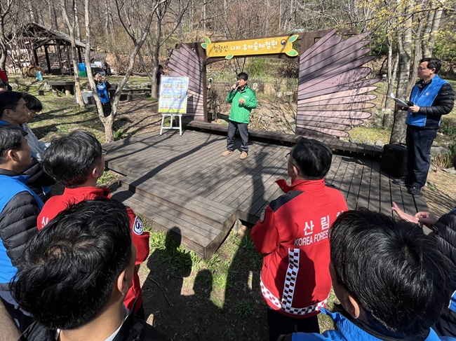▲ 송준호 북부지방산림청장이 인사말을 하고 있다. ⓒ북부지방산림청