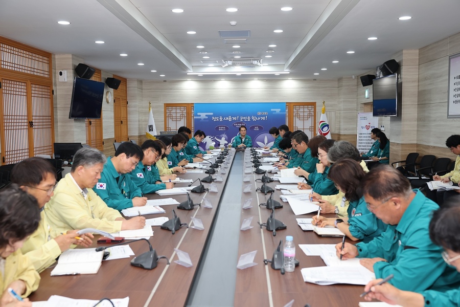 ▲ 청도군은 풍수해 예방을 위한 특별교부세 8.8억원을 확보하고, 오는 6월까지 상습 침수 및 범람 지역을 중심으로 집중 정비사업을 추진한다ⓒ청도군