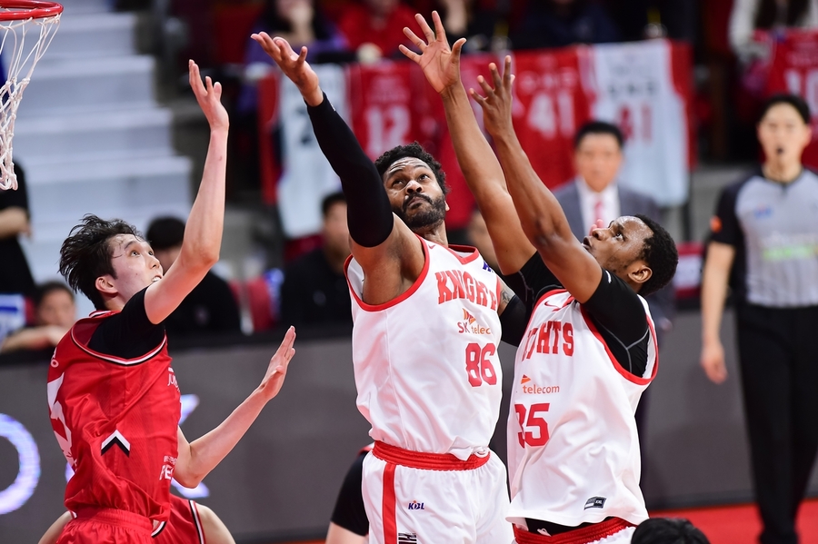 ▲ 8일 남자 프로농구 정규리그 최종전이 열렸고, 6강 PO 대진이 확정됐다.ⓒKBL 제공