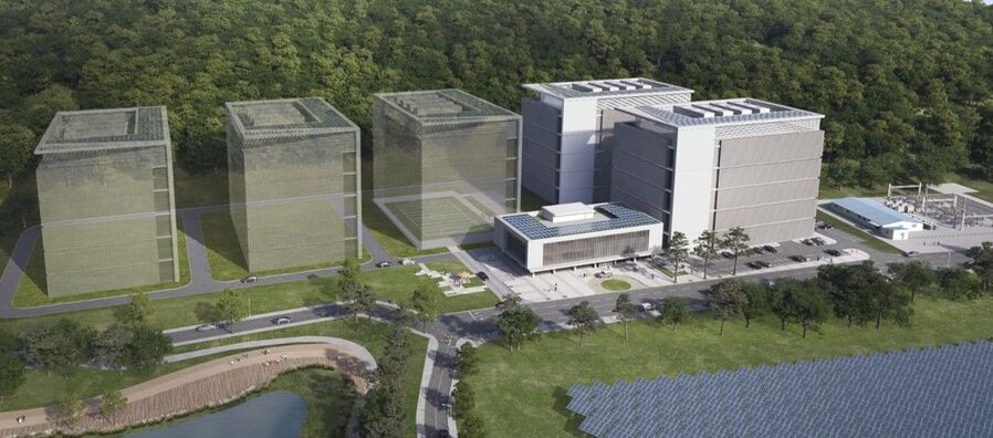 ▲ 함양 AI 데이터센터 조감도ⓒ함양군