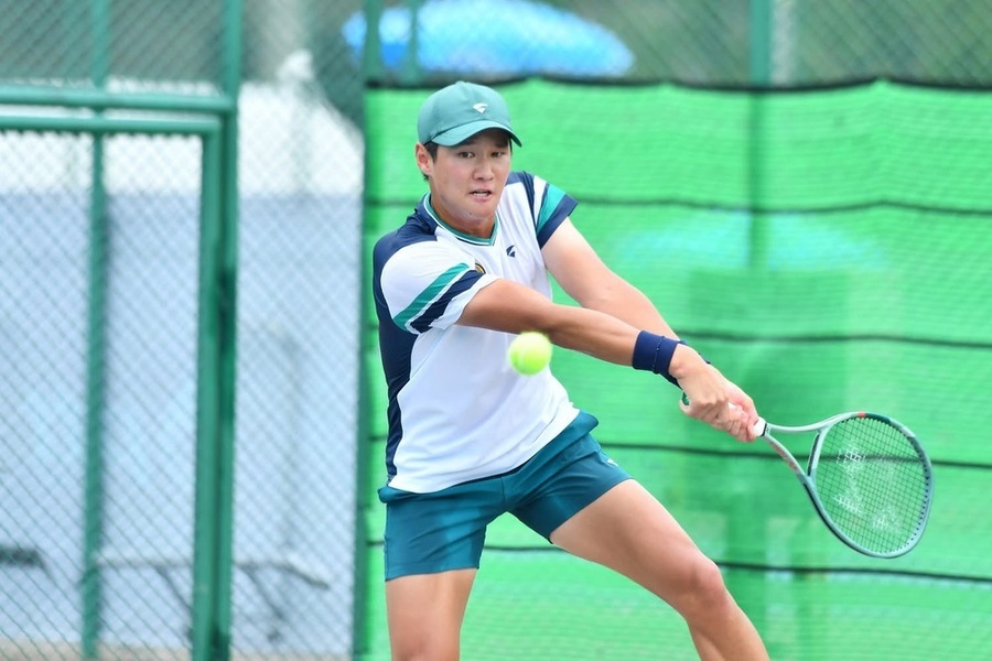 ▲ 권순우 선수가 오는 19일부터 광주 진월국제테니스장에서 열리는 2026 광주오픈국제남자챌린저대회에 출전하기 위해 훈련을 하고 있다.ⓒ광주광역시테니스협회 제공