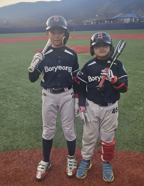 ▲ 신현우, 백기연 선수.ⓒ보령시