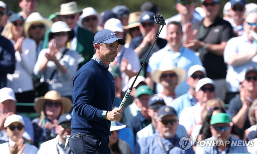 ▲ '디펜딩 챔피언' 매킬로이가 제90회 마스터스 토너먼트 첫날 공동 선두에 올랐다.ⓒ연합뉴스 제공