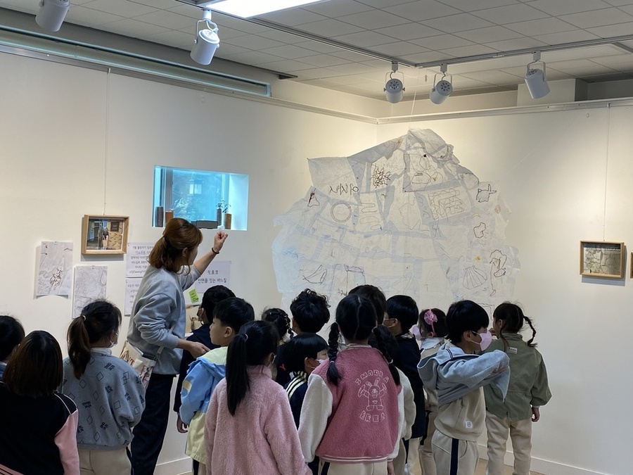 ▲ 농촌체험휴양마을-광양 섬진강끝들마을(마을미술관)ⓒ전라남도 제공