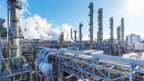 ▲ 전남 여수산업단지의 석유화학업체 여천NCC ⓒ여천NCC