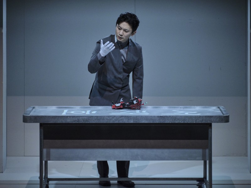 ▲ 연극 '뼈의 기록' 공연 사진.ⓒ예술의전당·할리퀸크리에이션즈