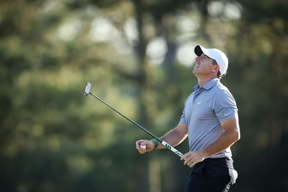 ▲ 매킬로이가 마스터스 3라운드에서 영에게 공동 1위를 허용했다.ⓒ연합뉴스 제공